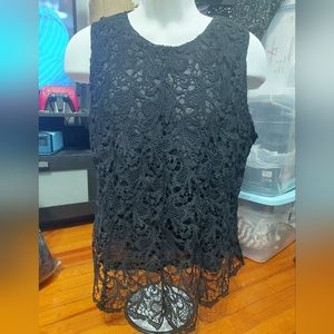 NWT Lace Sleeveless tank size 5xl